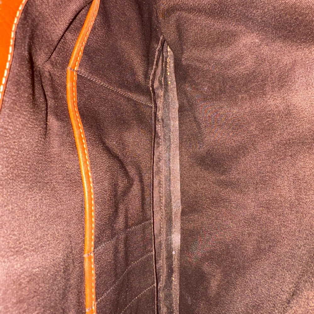 Coach Tan Leather Men's Messenger Bag - Picture 7 of 8